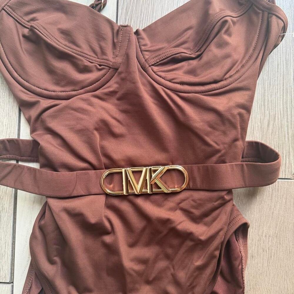 Michael kors brown belted one - Picture 4 of 8